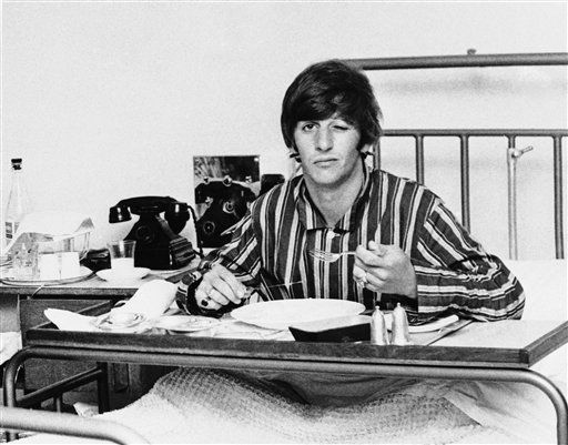 Ringo Starr Recovering 1964